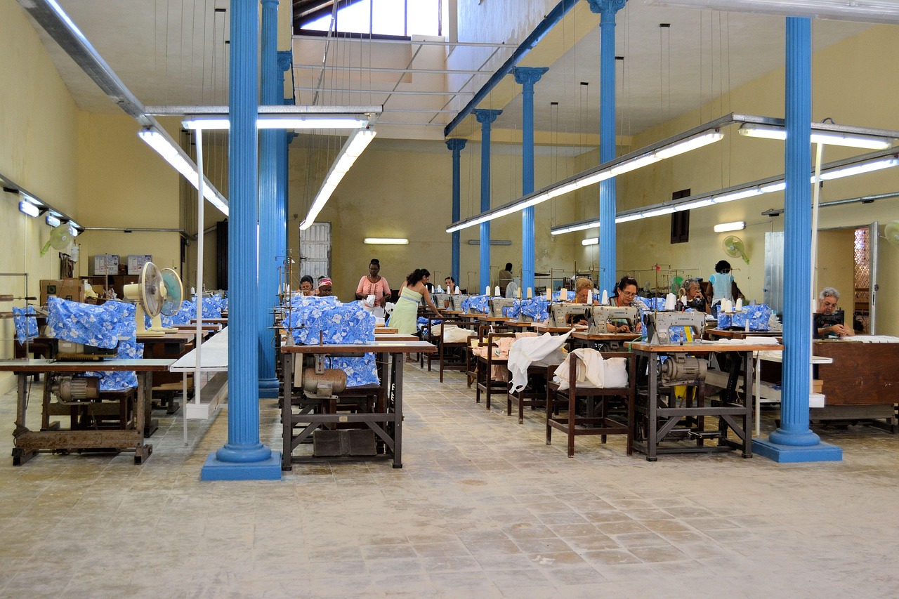 havana, cuba, sewing factory, work, clothing, sewing factory, sewing factory, sewing factory, sewing factory, sewing factory